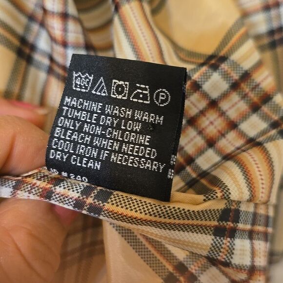 KENNETH COLE REACTION Women’s Tan Raincoat medium - Picture 9 of 9